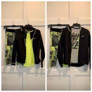 Nike active fit Bundle:Neon Yellow & Gray & Black